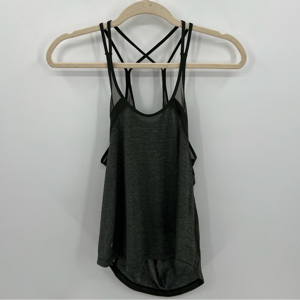 Lululemon run off route tank